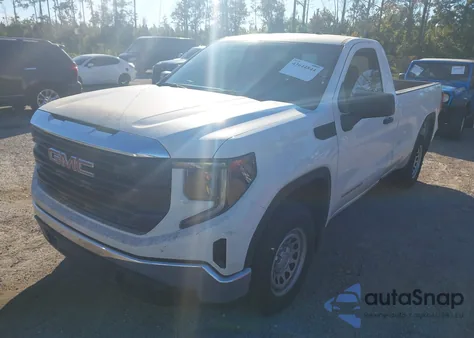 2022 GMC Sierra 1500 4Wd Long Box Pro из США, поврежденный, VIN 3GTNUAED9NG534113